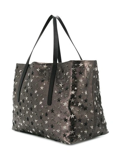 Shop Jimmy Choo Pimlico Tote - Metallic