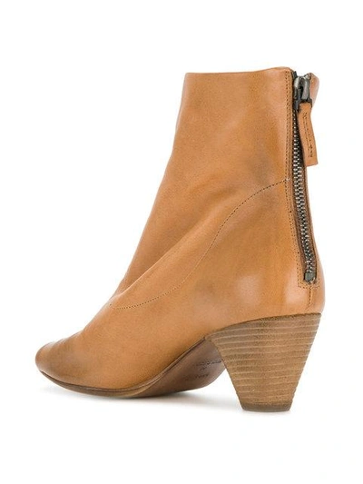 Shop Marsèll Open Toe Ankle Boots - Brown