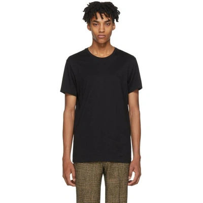 Shop Burberry Black Joeforth Core T-shirt