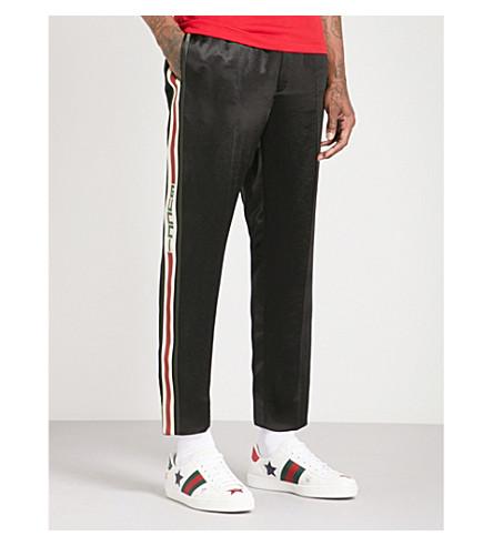 gucci pants stripe