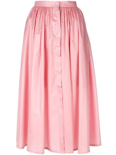 Shop Christopher Kane Parachute Skirt - Pink In Pink & Purple