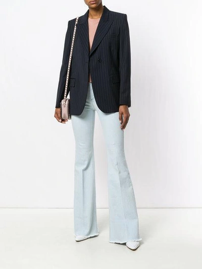 Shop Stella Mccartney Flared Jeans In Blue