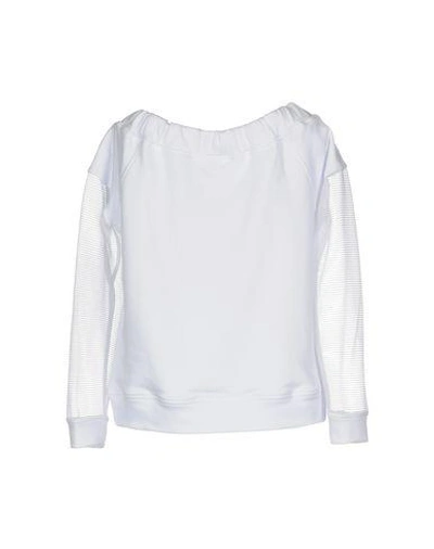 Shop Pinko Sweatshirt In White