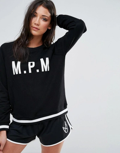 Shop Minkpink Active Sweatshirt - Black