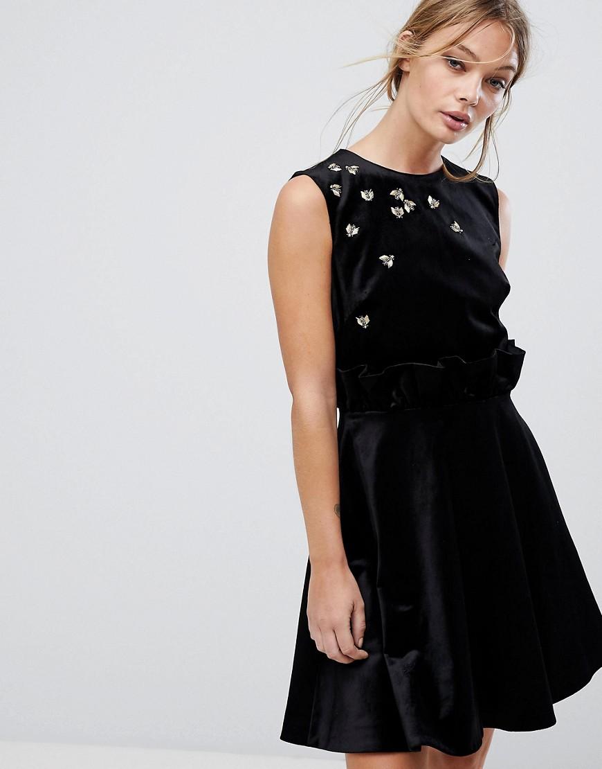 ted baker bee embellished hat