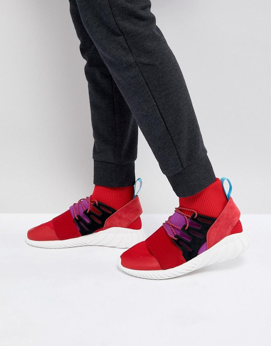 adidas tubular doom red