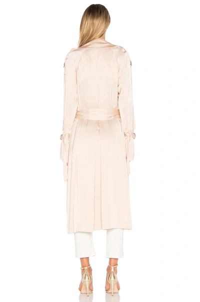 Shop Lover Anise Trench In Blush