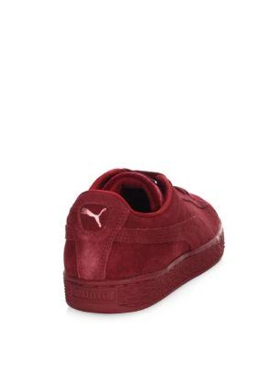 Shop Puma Suede Classic Sneakers In Red