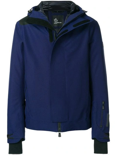 Shop Moncler Skiwelt Jacket In Blue