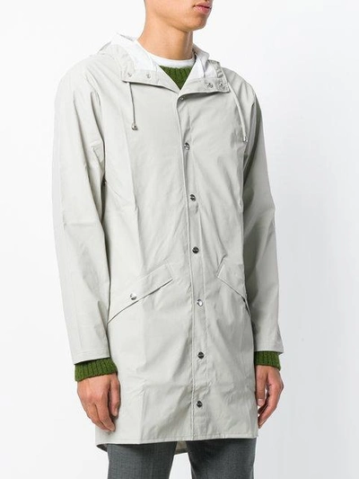 Shop Rains Classic Zipped Raincoat