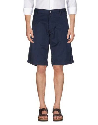 Shop Carhartt Shorts & Bermuda In Blue