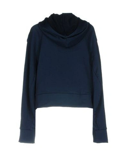 Shop Cheap Monday Hooded Sweatshirt In Dark Blue