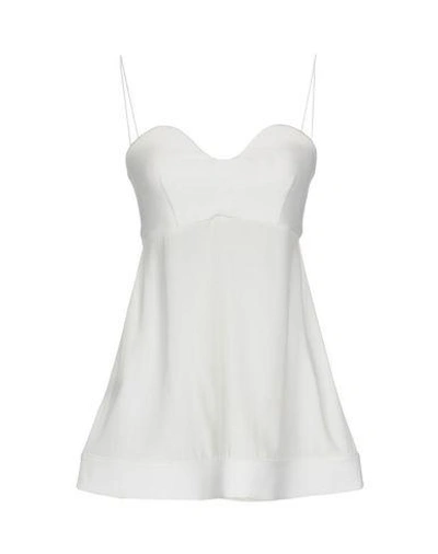 Shop Pinko Tops In White
