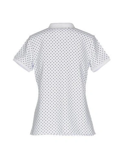 Shop Sun 68 Polo Shirt In White