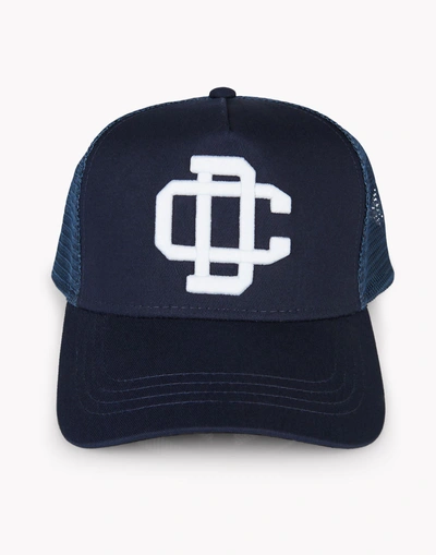Shop Dsquared2 Dc Baseball Cap In Navy