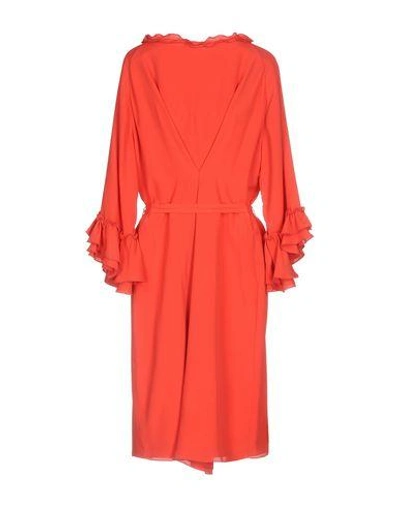 Shop Blumarine Knee-length Dress In Red