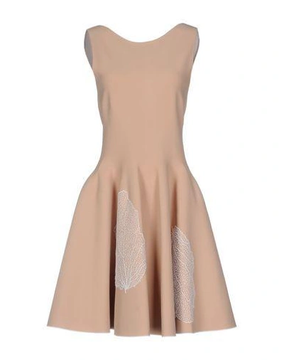 Shop Antonino Valenti Short Dress In Pale Pink