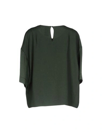 Shop Antonio Marras Blouse In Dark Green