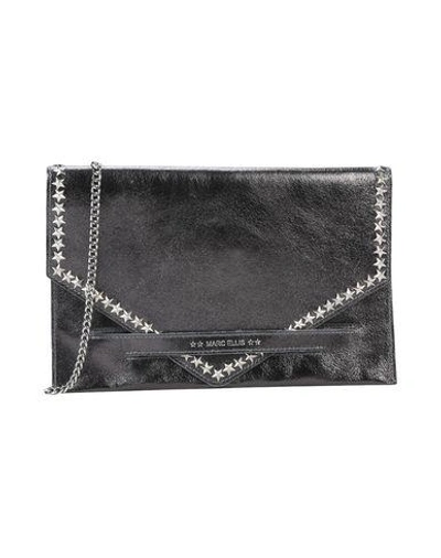 Shop Marc Ellis Handbag In Steel Grey