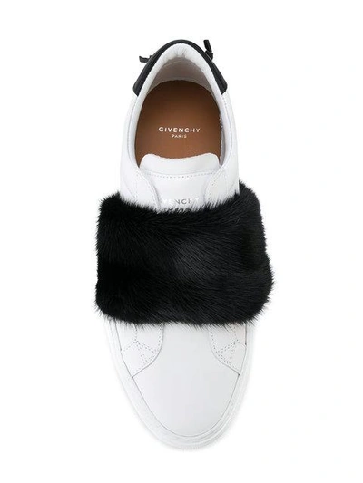 Shop Givenchy Slip On Sneakers In White