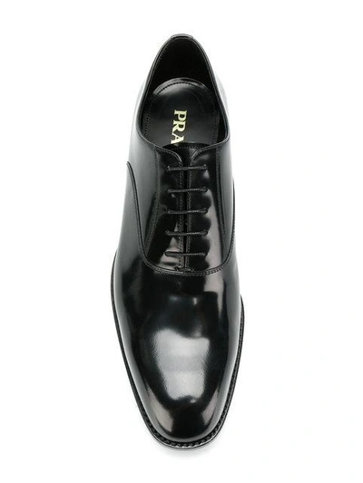 Shop Prada Derby Shoes - Black
