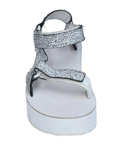 Shop Teva Sandals In White