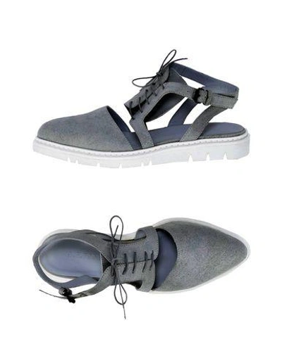Shop A.f.vandevorst Laced Shoes In Light Grey