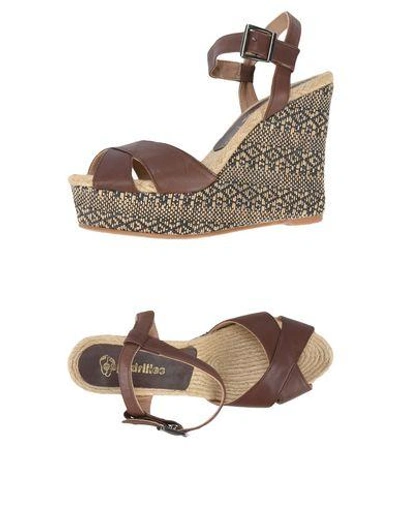 Shop Espadrilles Sandals In Cocoa