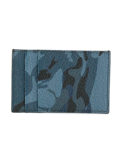 Shop Alexander Mcqueen Camouflage Cardholder