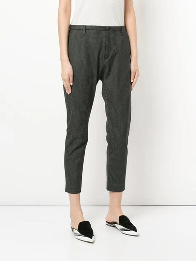 Shop Hope Krissy Checked Trousers In Grey