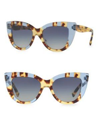 Shop Ray Ban 51mm Tortoise Sunglasses In Havana Blue