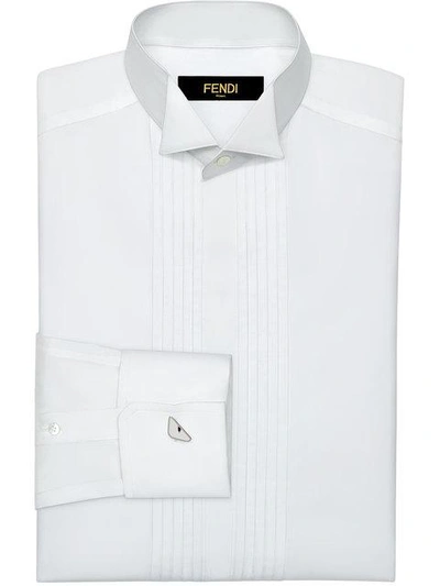 Shop Fendi Bag Bug Cufflinks In Metallic