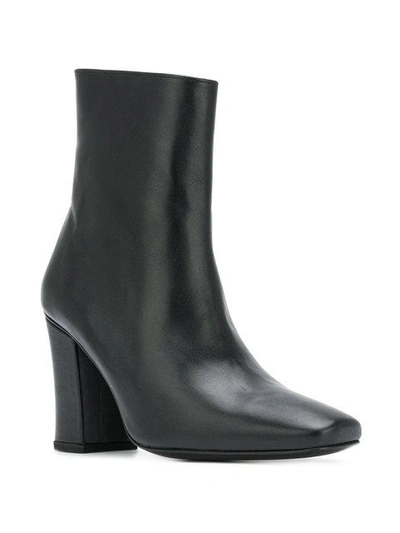 Shop Dorateymur Mid-heeled Ankle Boots - Black
