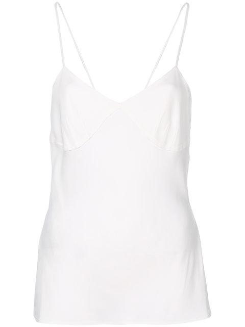 Khaite Fitted Camisole In White | ModeSens