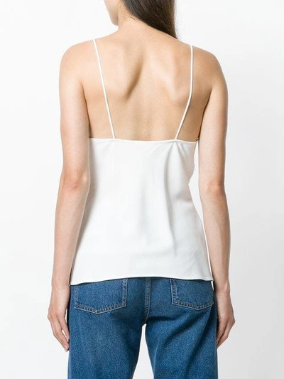 Shop Khaite Fitted Camisole In White