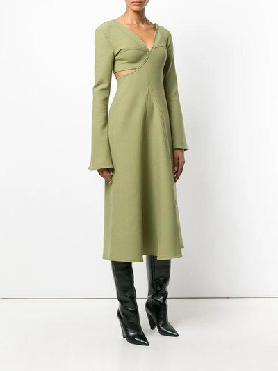 Shop Beaufille Hera Dress In Green