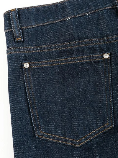 Shop Red Valentino Denim Flared Jeans In Blue