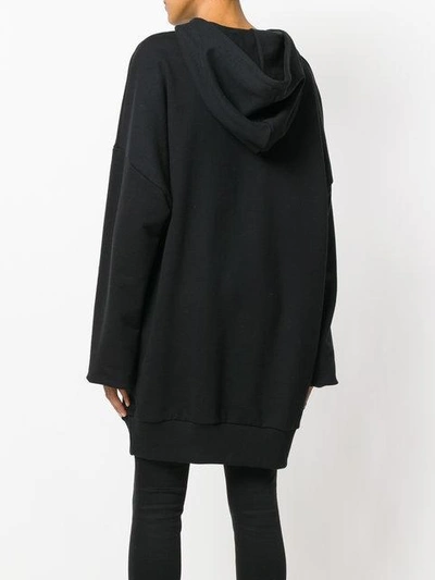 Shop Coup De Coeur Logo Hooded Sweatshirt - Black