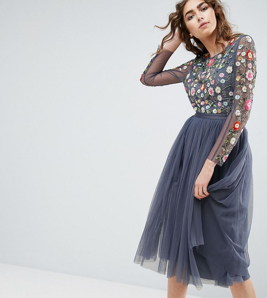 organza detachable skirt
