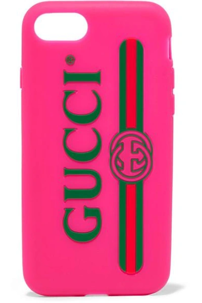 Shop Gucci Silicone Iphone 7 Case