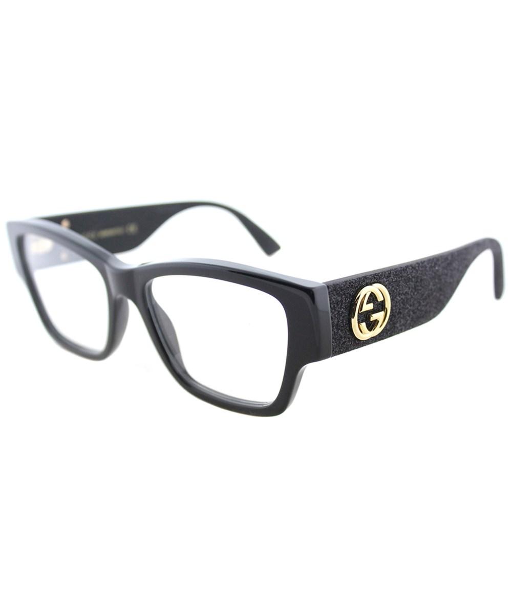 gucci rectangle eyeglasses