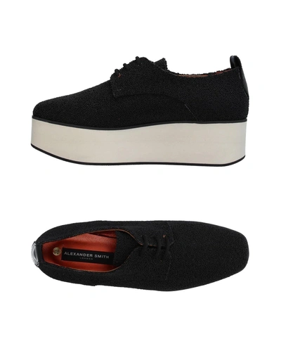 Shop Alexander Smith Laced Shoes In Black
