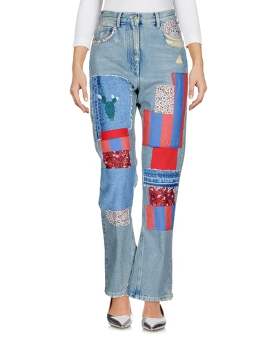 Shop Tommy Hilfiger Denim Pants In Blue