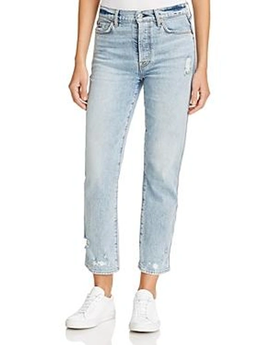Shop 7 For All Mankind Edie Straight Jeans In Mineral Desert Springs