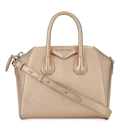 Shop Givenchy Antigona Leather Tote In Pink