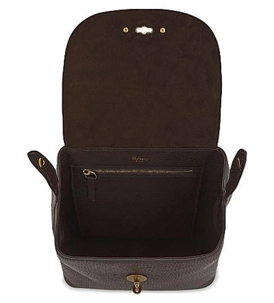 Mulberry Mini Bayswater Calfskin Leather Convertible Backpack - Black