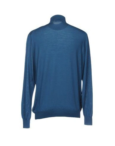 Gran Sasso Turtleneck In Deep Jade