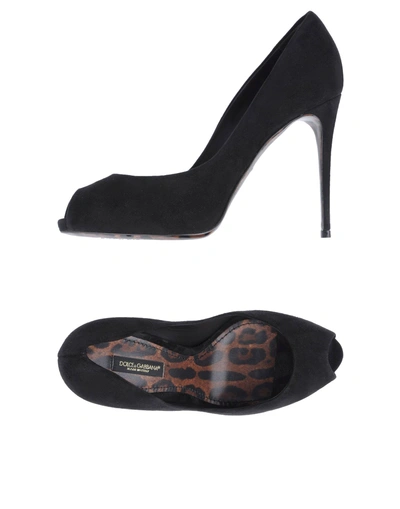 Shop Dolce & Gabbana Pump In Black