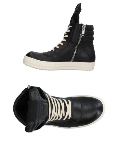 Shop Rick Owens Sneakers In Black