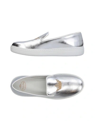 Shop Church's Loafers In Silver